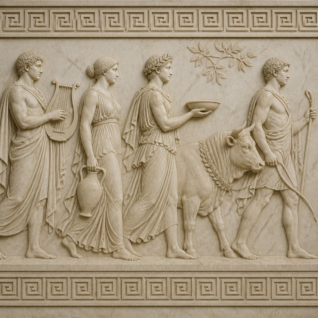 AI-generated Athens example