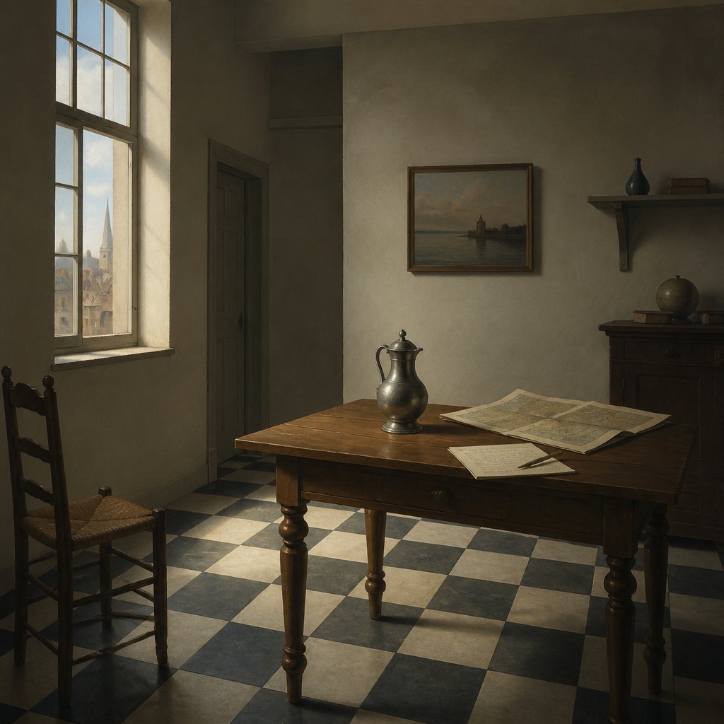 AI-generated Delft example