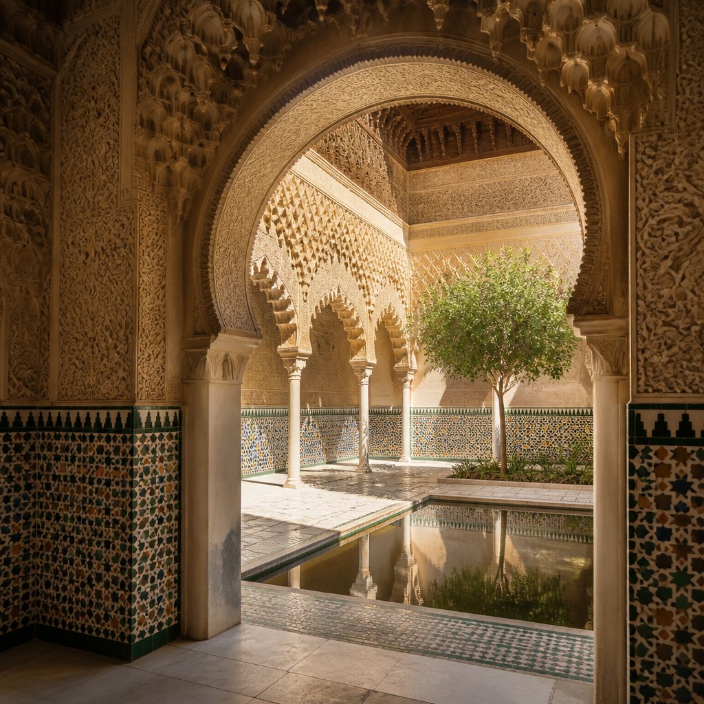 AI-generated Granada example