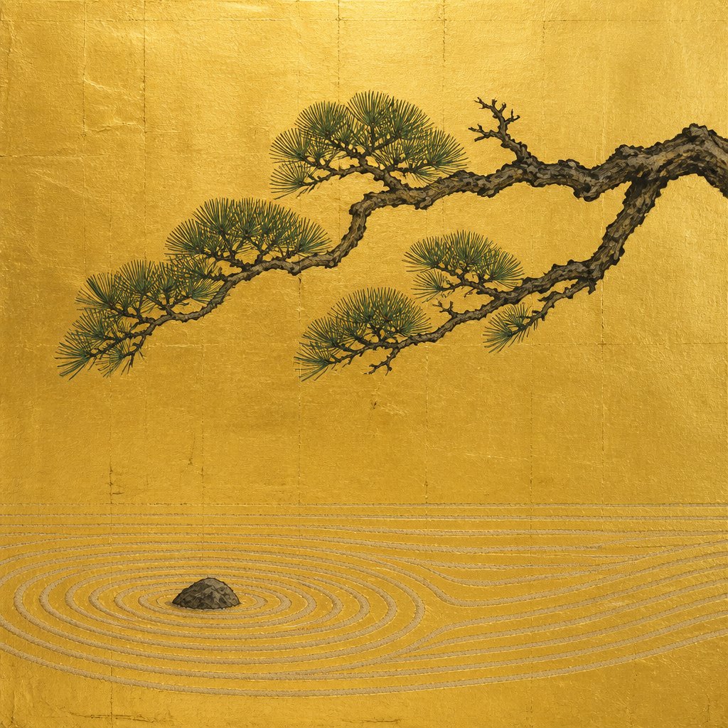 AI-generated Kyoto example