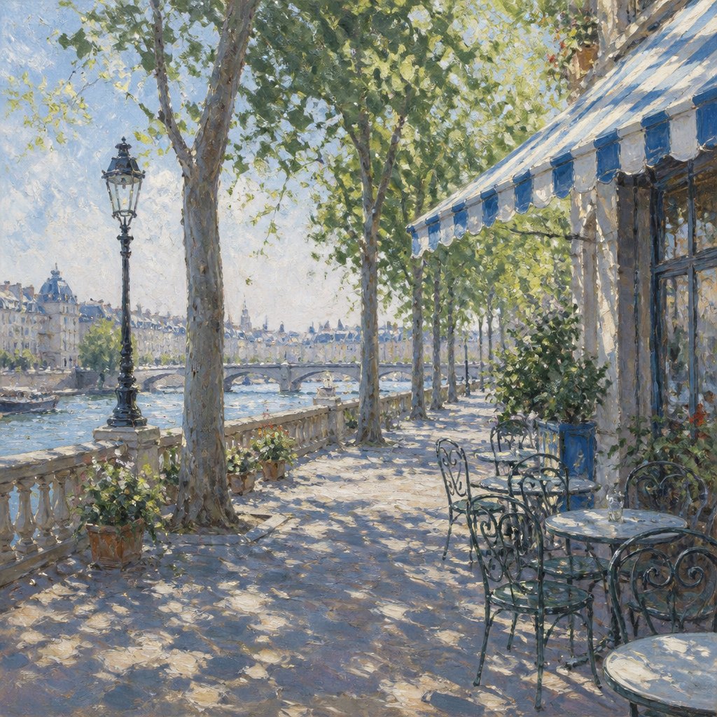 AI-generated Paris example