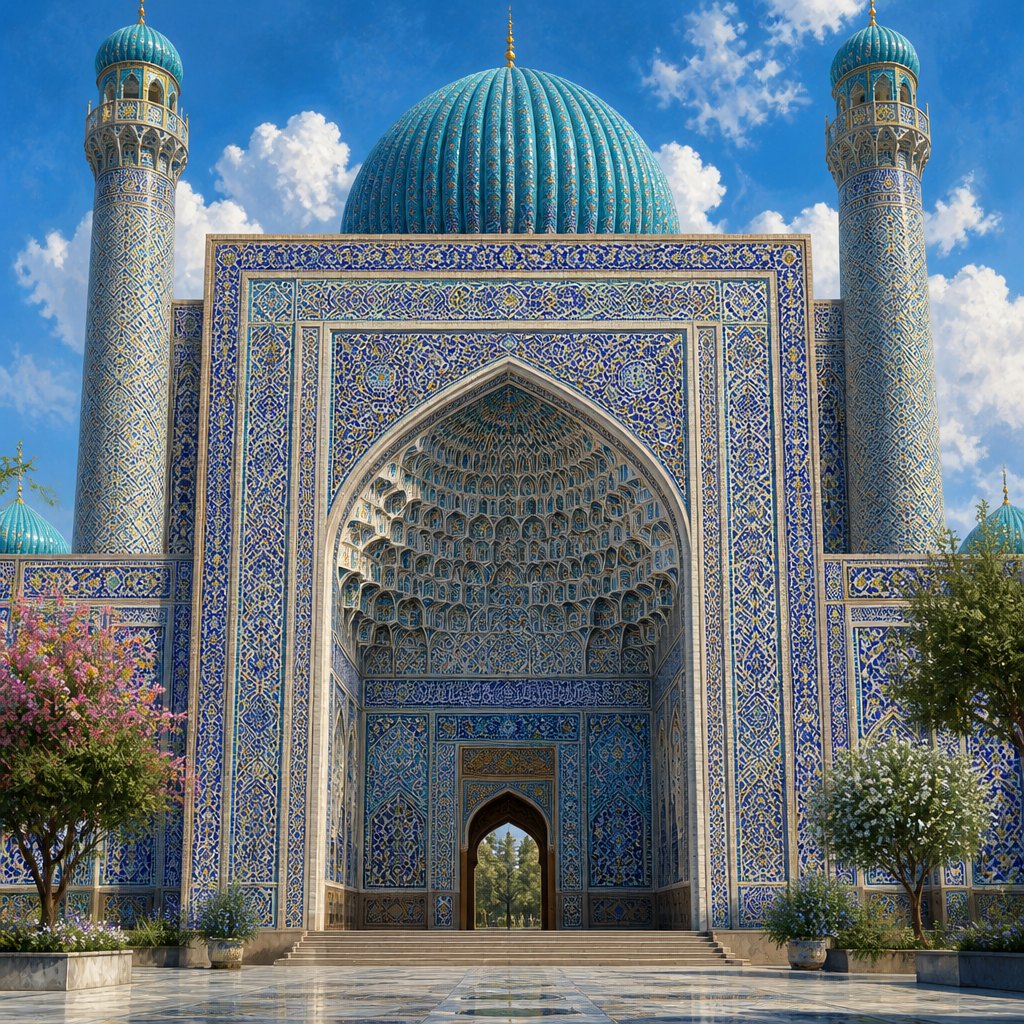 AI-generated Samarkand example