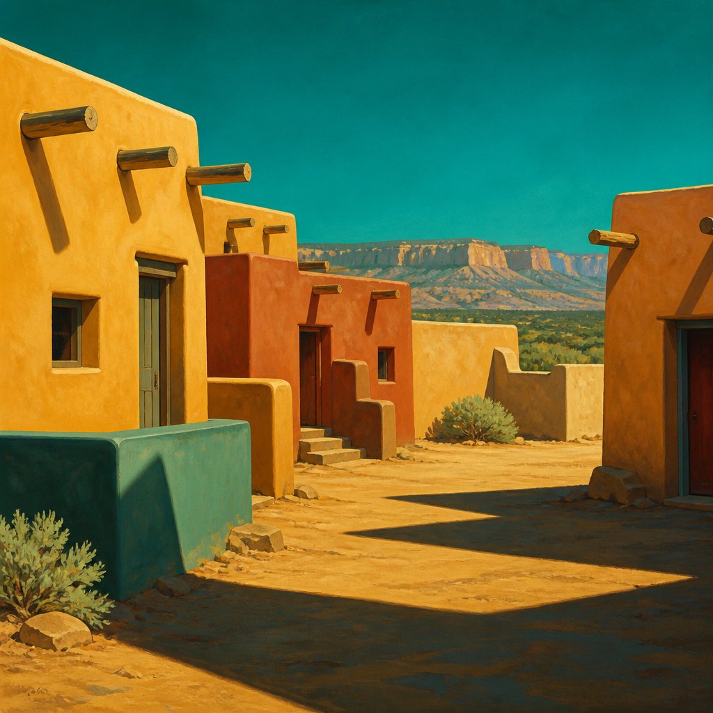 AI-generated Taos example