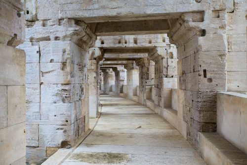 Detail Arles Roman Arena — Arles