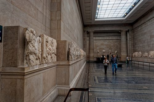 London - Great Russell Street - British Museum - Greece- Parthenon - Elgin Marbles - View SE — Athens