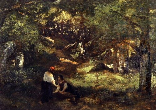 In the Fontainebleau Forest — Barbizon