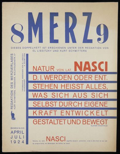 Merz. Nasci. no. 8/9 — Berlin