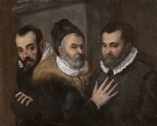 Portrait of Annibale, Ludovico and Agostino Carracci — Bologna