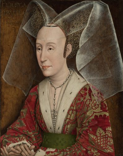Norwegian Bokmål: Isabella av Portugal Portrait of Isabella of Portugal — Bruges