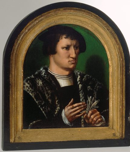 Ambrosius Benson - Portraits of Cornelius Duplicius de Scheppere and his wife Elizabeth Donche - Google Art Project (cropped) — Bruges