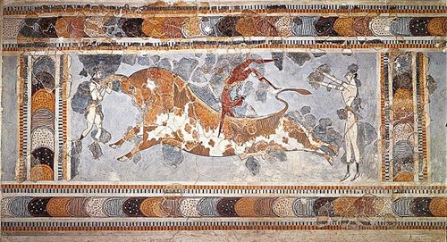 Bull-leaping — Crete