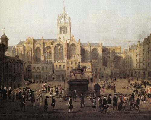The Parliament Close and Public Characters Fifty Years Since — Edinburgh
