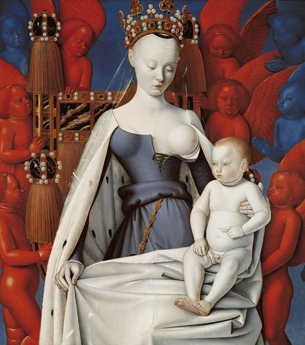 Mary and Child Surrounded by Seraphim and Cherubim — Ferrara