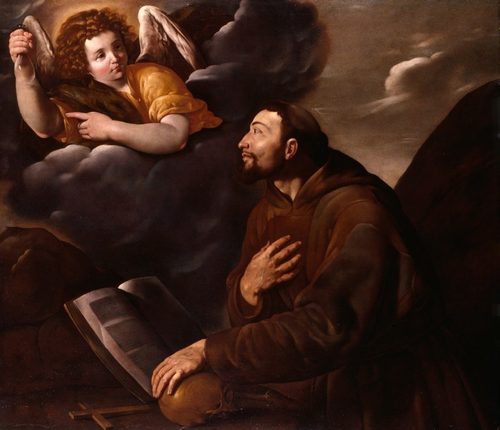 Saint Francis and the Angel — Genoa