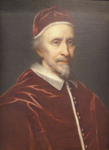 Giovanni Battista Gaulli Papa Clemente IX — Genoa