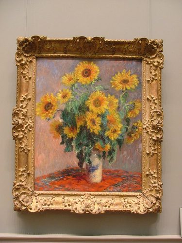 Claude Monet Bouquet of Sunflowers — Giverny