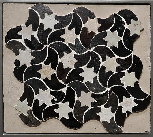 Fragmento de zócalo, Museo de la Alhambra — Granada