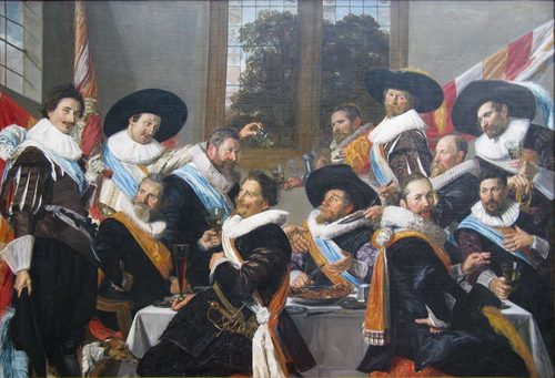 Banquet of the Officers of the Calivermen civic guard — Haarlem