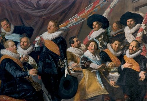 Banquet of the officers of the St George Civic Guard — Haarlem