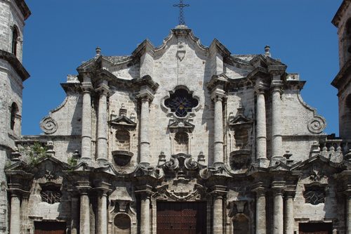 Havana Cathedral front view (Jan 2014) — Havana