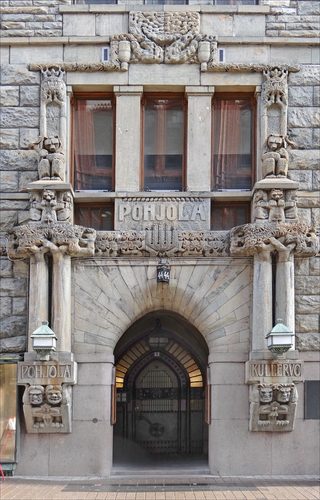 Lart nouveau à Helsinki limmeuble Pohjola (7624127520) — Helsinki
