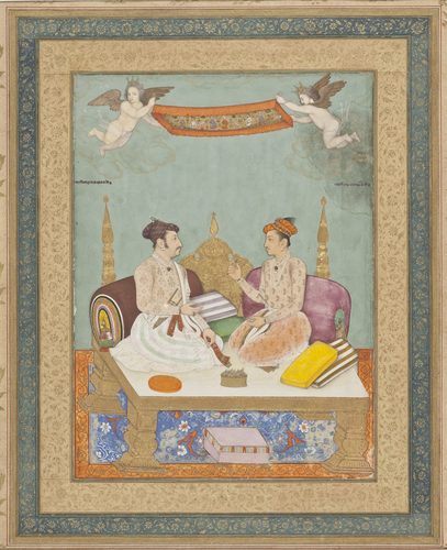 Maharaja Jai Singh of Amber and Maharaja Gaj Singh of Marwar — Jaipur