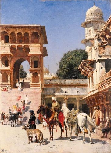 Departure for the Hunt — Jaipur