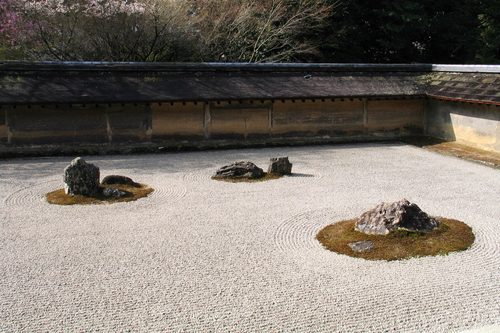 RyoanJi-Dry garden — Kyoto