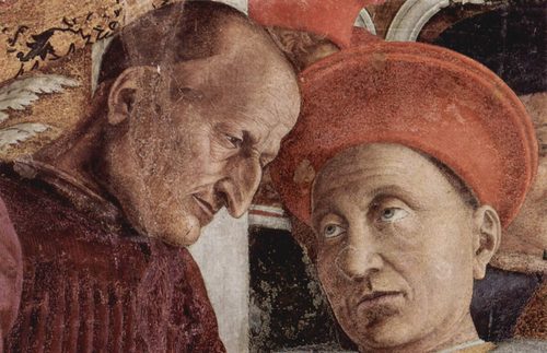 Camera degli Sposi - 1. Court Scene — Mantua