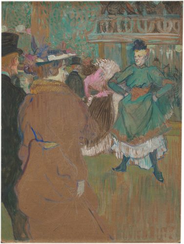 Im »Moulin Rouge«: Beginn der Quadrille — Montmartre
