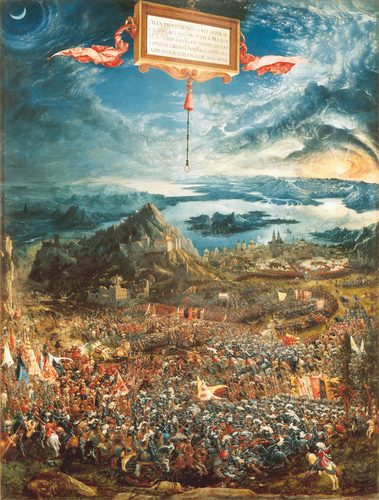Polish:  Zwycięstwo Aleksandra Wielkiego The Battle of Alexander at Issus — Munich