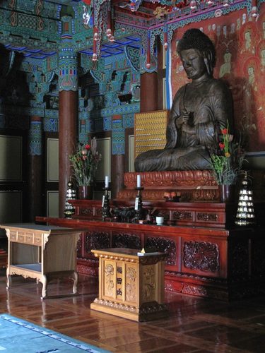 Seated Iron Vairocana Buddha of Borimsa Temple(장흥 보림사 철조비로자나불좌상) — Nara