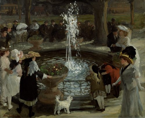 Throbbing Fountain, Madison Square — New York