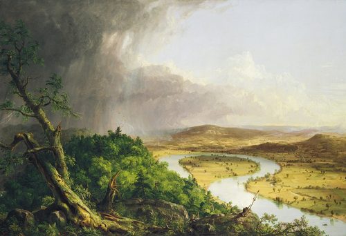 View from Mount Holyoke, Northampton, Massachusetts, after a Thunderstorm—The Oxbow — New York