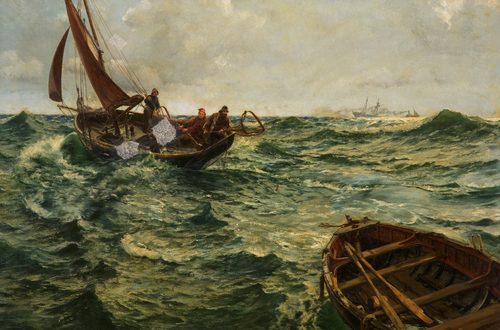 Boat Adrift — Newlyn