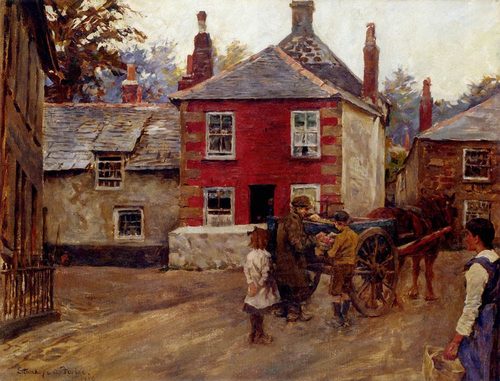 Stanhope Forbes - The Fruit Seller — Newlyn