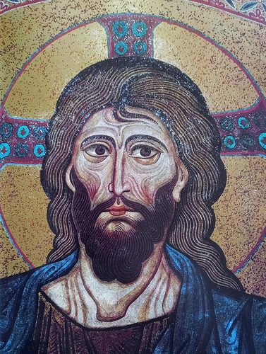 Christ Pantokrator, Chefalu (1148) — Palermo