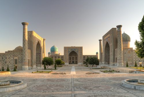 Registan square Samarkand — Samarkand