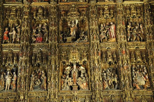Altar mayor catedral fl — Seville