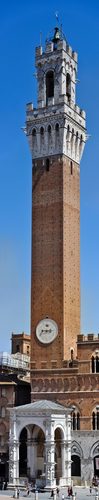 Torre Palazzo Pubblico Siena — Siena