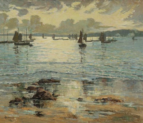 Waiting for the Tide (St Ives Fishing Fleet) — St Ives