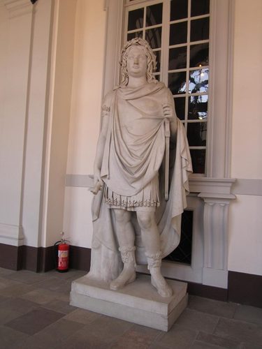 Carl X Gustav of Sweden statue 2013 Stockholm Palace — Stockholm