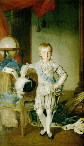 Swedish:  Gustav IV Adolf (1778-1837), kung av Sverige, gift med Fredrika Dorotea Vilhelmina av Baden Portrait of Gustaf IV Adolf of Sweden (1778-1837) — Stockholm