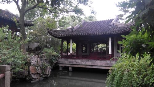 Classical Gardens of Suzhou pavilion, August 2016 — Suzhou