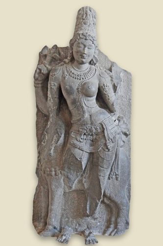 Ardhanari sculpture at Tanjore India — Thanjavur