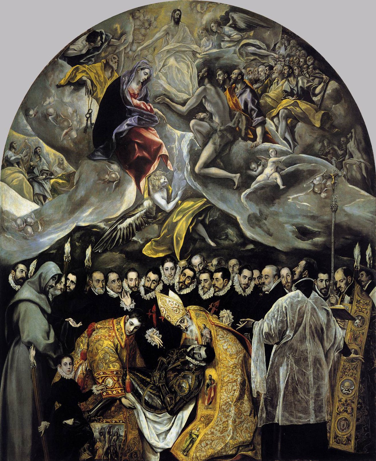 Spanish: El entierro del Conde de Orgaz The Burial of the Count of Orgaz — Toledo