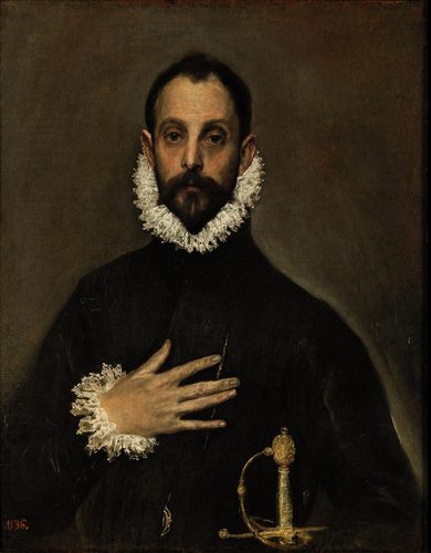 Spanish: El caballero de la mano en el pechoThe Nobleman with his Hand on his Chest — Toledo