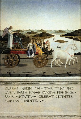 The Triumph of Federico da Montefeltro — Urbino