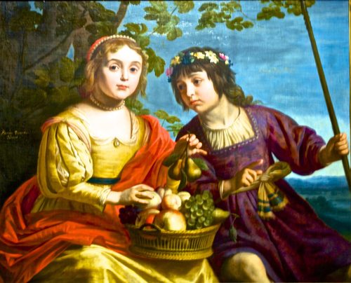 Double portrait of Henriette, Princess Palatine, and Edward Price Palatino (1632) - Gerrit Van Honthorst (1592 - 1656) (25386412252) — Utrecht