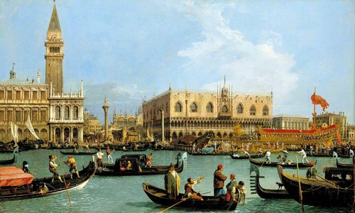 The Bacino di San Marco on Ascension Day — Venice